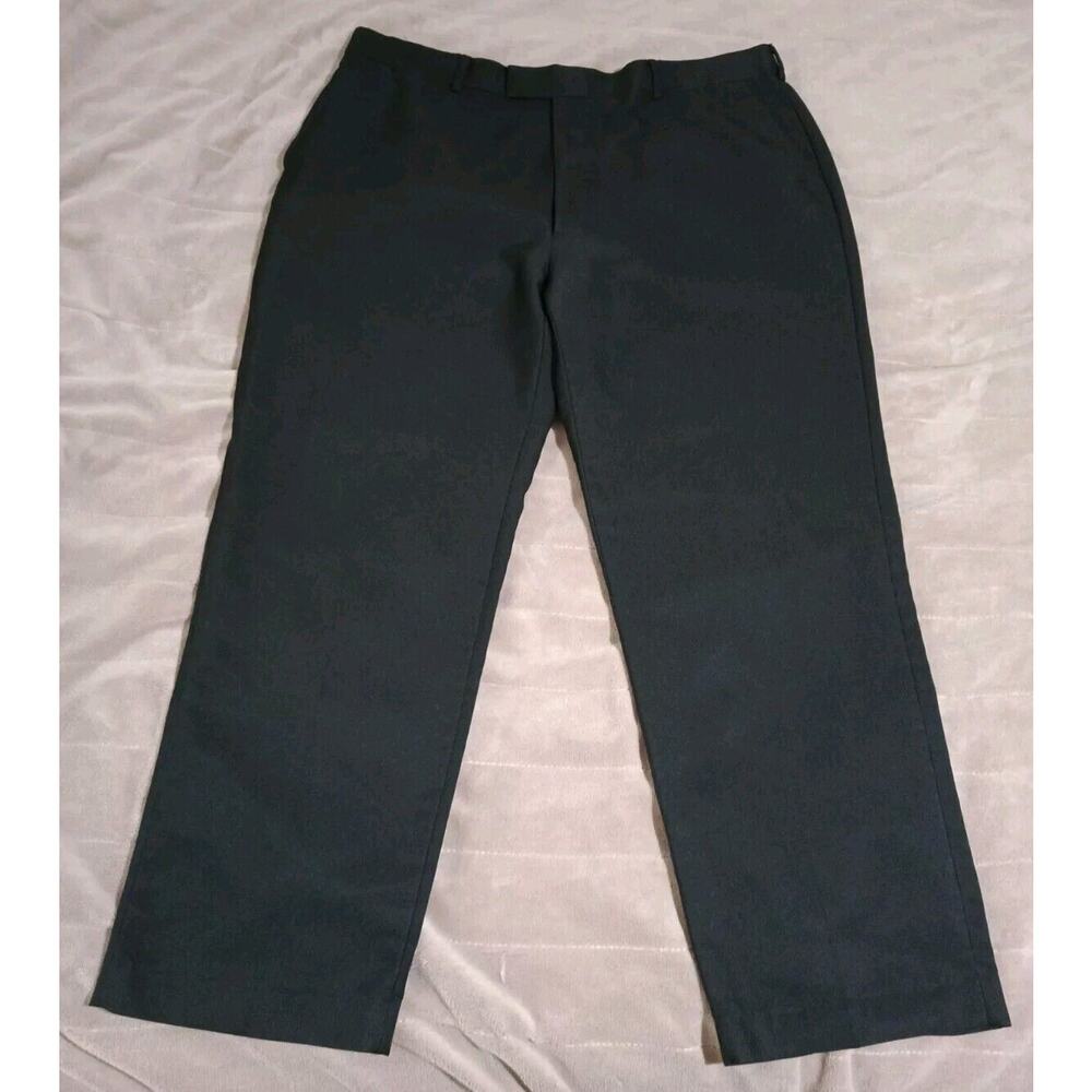J ferrari Dress Pants Size 40x30, Black Straight Fit